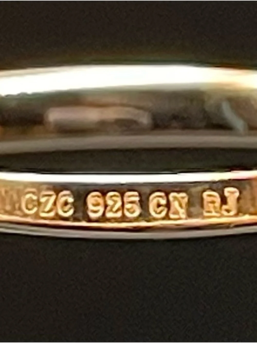 NWT Genevieve SS vermeil Halo Ring size 8